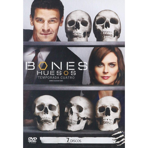 Bones Huesos Cuarta Temporada 4 Cuatro Dvd