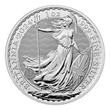1 Onza De Plata Pura 999 Britannia  The Royal Mint 