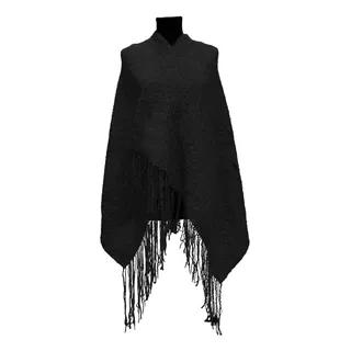 Manton Pashmina Abrigado Invierno Tejido Hilado Bucle