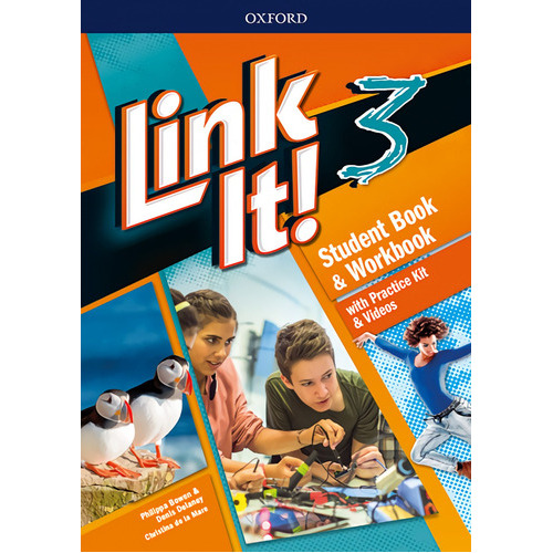 Link It! 3 - Student Book + Workbook + Practice Kit, De Bowen, Philippa. Editorial Oxford University Press, Tapa Blanda En Inglés Internacional, 2019
