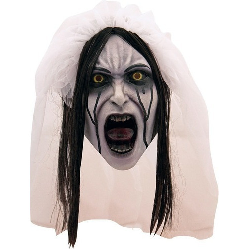 Máscara De La Llorona Licencia Disfraz Halloween Terrormiedo