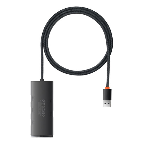 Hub Adaptador Baseus Conector Usb a / 4 puertos USB A 3.0  Cable de 1 Metro