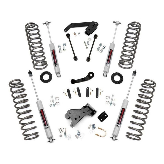 Kit De Elevación Jeep Wrangler Jk 2007 A 2018 4 Pulgadas