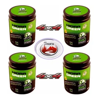 Poweza Pack 4x4 Hidra Green Ultra Hidratante X 4 Potes!!
