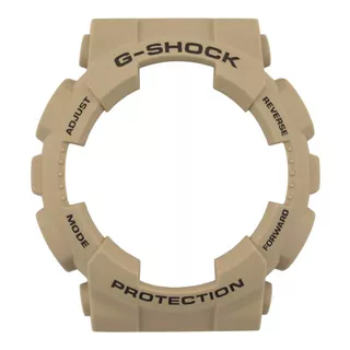 Bezel Original Casio G-shock Ga-100l-8a Resina Bege