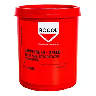 Rocol Sapphire Hi Speed - Graxa Sintética Alta Rotação