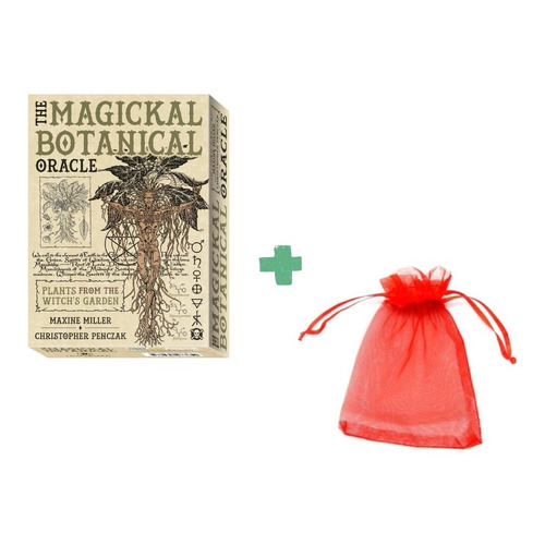 Oraculo Magickal botanical - Mini guia + cartas, de Penczak Miller. Editorial LO SCARABEO, tapa blanda en inglés, 2022