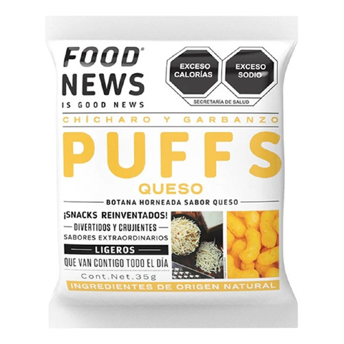 8 Pack Botanas Horneadas Puffs Queso Food News 35