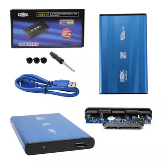 Case Gaveta Externa Para Hd Sata 2,5 Usb 3.0 Hd Ate 3 Tb