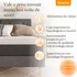 Colchão Emma Original Casal - Tecnologia Alemã Cor Branco/cinza