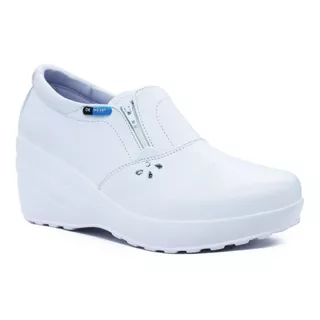 Zapatos Blancos Alto Confort Chef Nurse Dr House 8274 Novia