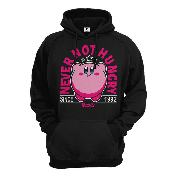 Sudadera Kirby Juego, Unisex Con Capucha Y Cangurera