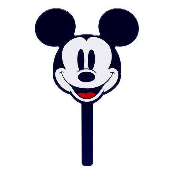 Miniso Espejo De Mano Disney Mickey Mouse Plástico Azul Mari