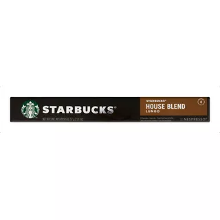 Starbucks House Blend Cápsulas De Café Espresso Sem Glúten Intensidade 8 Com 10 Unidades 