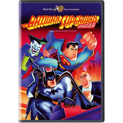 Batman Y Superman La Pelicula Animada Dvd