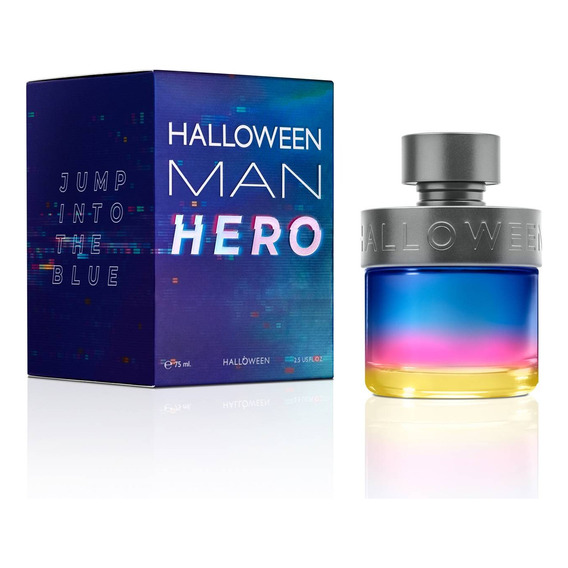 Perfume Importado Halloween Man Hero Edt 75ml. Original