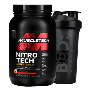 Nitro Tech Gold 1kg - Muscletech - 5.5g De Bcaa P/ Dose!