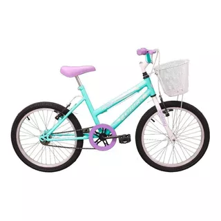 Bicicleta  Infantil Infantil Tk3 Track Cindy Aro 20 14.5  Freios V-brakes Cor Azul/branco