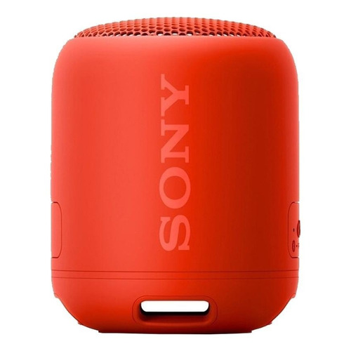 Bocina Sony Extra Bass XB12 SRS-XB12 portátil con bluetooth waterproof roja 