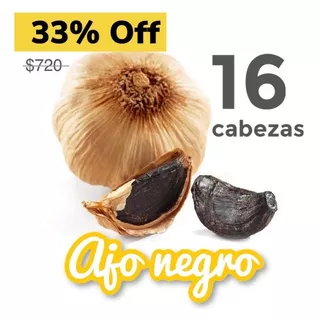 Ajo Negro Organico  16 Pz Diamante Gourmet