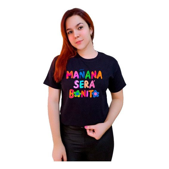 Polera Mañana Será Bonito Logo Karol G Exclusividad C-769