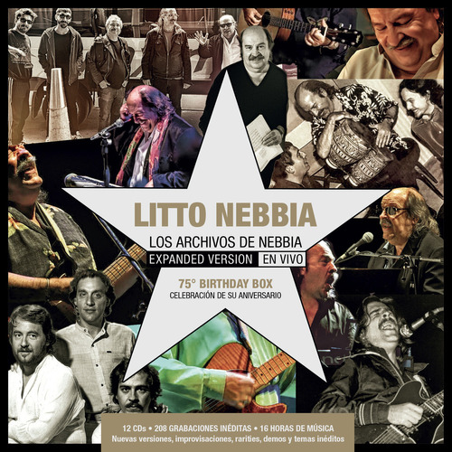 Litto Nebbia -  Los Archivos De Nebbia - Cd Versión Edición Limitada 2024 - Incluye Pistas Adicionales