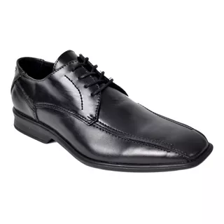 Zapato Para Vestir Hombre Cuero Zurich 850 Fiesta Oficina 