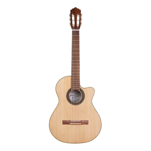 Guitarra criolla clásica Fonseca 41K para diestros guayubira