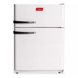 Heladera Minibar Neba A128 Blanca Con Freezer 124l 220v Color Blanco