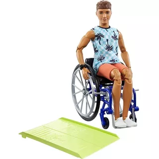 Barbie Fashionista Ken Cadeira De Rodas Mattel