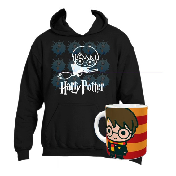 Pack Polerón Estampado + Tazón Harry Potter Estampalocura