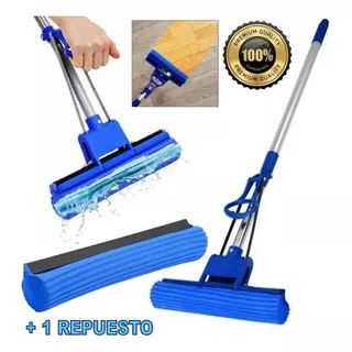 Coleto Mágico Wonder Mop Exprimidor De Rodillos Mopa 26cm