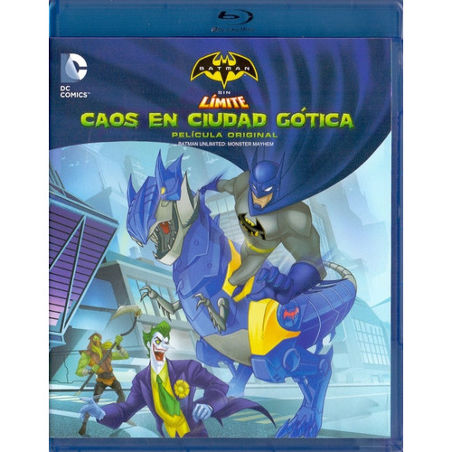 Batman Sin Limite Caos En Ciudad Gotica Pelicula Blu-ray