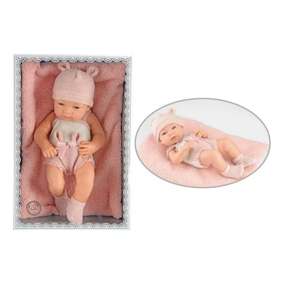 Bebe Newborn Nena 15 Pulgadas Con Almohada