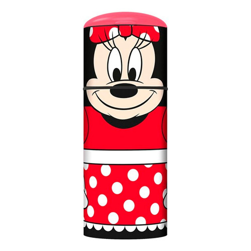 Botella Reutilizable Disney Minnie 350ml Color Rojo