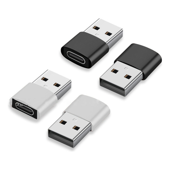 Adaptador Usb C Hembra A Usb Macho 2.0 Datos Y Carga Baseus 