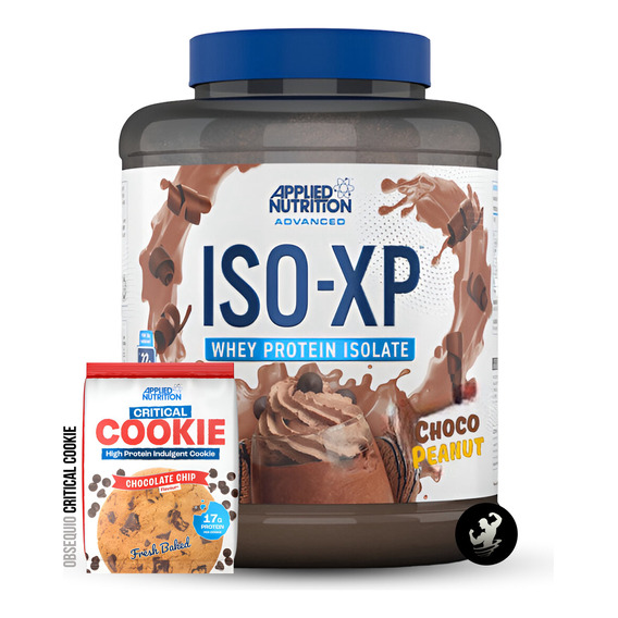 Iso Xp 1.8 Kg, Proteína 100% Aislada, Applied Nutrition Sabor Chocolate Peanut