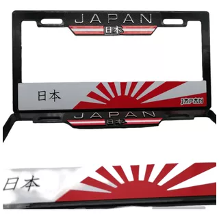 Porta Placas Japan Par (2) Piezas