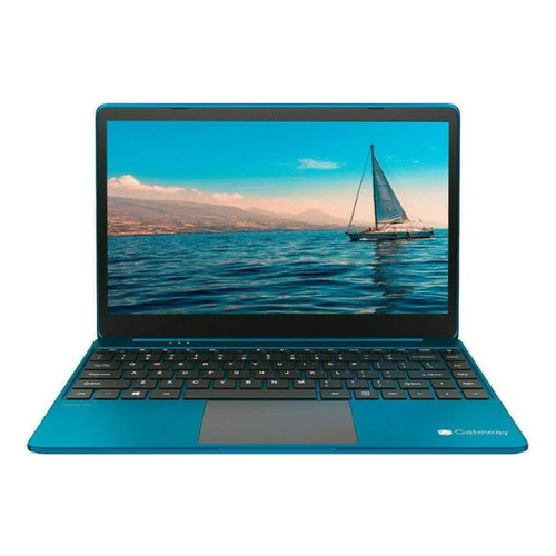 Laptop  Gateway Ultra Slim GWNR51416 azul 14.1", AMD Ryzen 5 3500U  8GB de RAM 256GB SSD, AMD Radeon RX Vega 8 1920x1080px Windows 11 Home