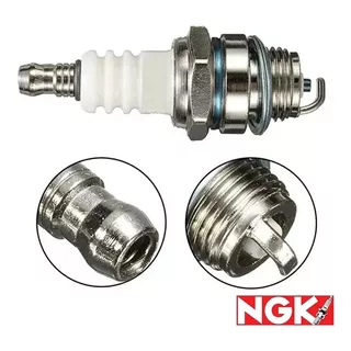 Vela De Ignição Ngk Bpmr7a Resistiva - Roçadeira, Motosserra