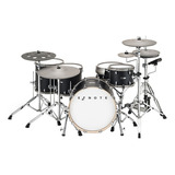 Efnote 7x Acoustic Designed Electronic Drum Set - Black Oak 