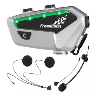 Intercomunicador Para Moto Freedconn Fx Gris