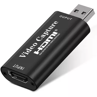 Capturadora Video Hdmi Usb 2.0 1080p Soporta 4k 