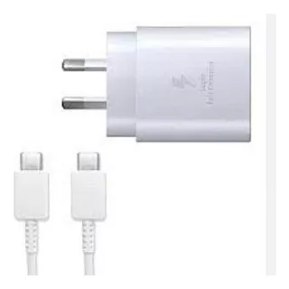 Cargador Samsung Turbo Adapter 25w C Más Cable C Un Metro!!