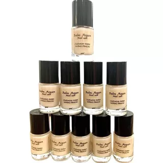 10 Tratamentos P/ Unhas Fracas Base Fortalecedora Balm Argan