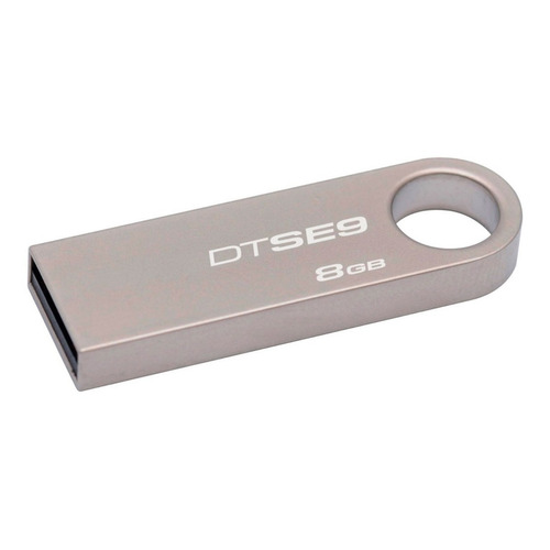 Memoria USB Kingston DataTraveler SE9 DTSE9H 8GB 2.0 plateado