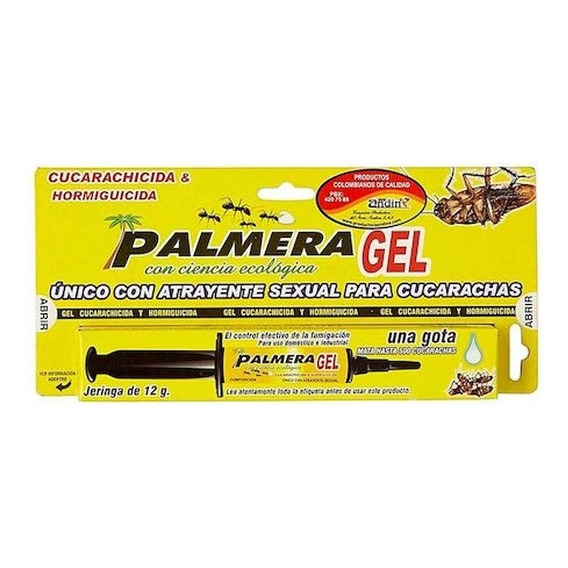 Gel Mata Cucarachas Palmera