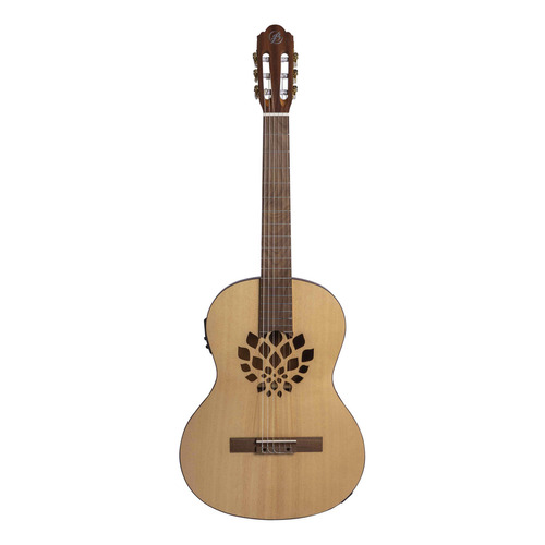 Guitarra Electroacústica Bamboo Pro Slim 39 Con Funda Acolchada