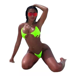 Sexy Micro Mini Bikini Neon Traje De Baño Temporada 2020