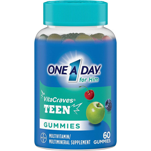Multivitaminico Adolescentes Vitaminas 60 Gomitas One A Day